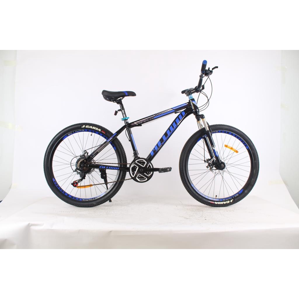 Sepeda Gunung MTB Melano 26 Import SNI Rem Cakram 21 Speed RD Melano Tourney Garansi Termurah Murah-Biru