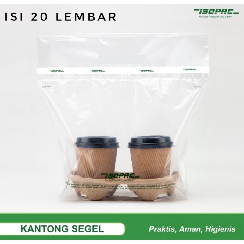 

Kantong Kemasan Bersegel Isopac Ukuran M