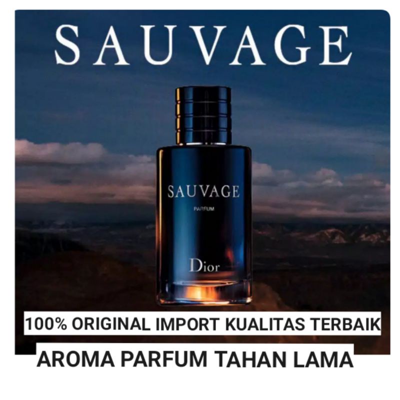 PARFUM PRIA SAUVAGEE DI-OR EDP ORI-IMPORT SINGAPORE BEST-SELLER / PARFUM-IMPORT MURAH
