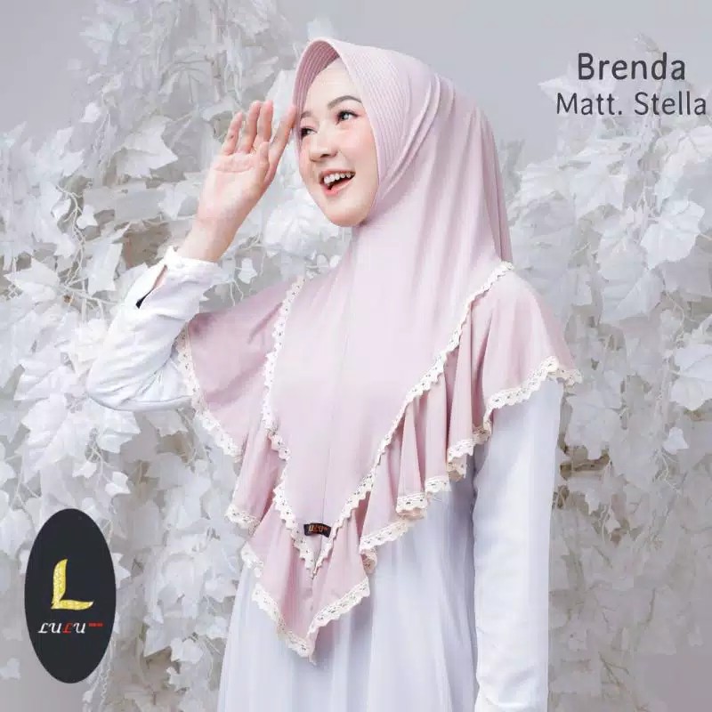 TERBARU KHIMAR JUMBO LULU BRENDA/ HIJAB ORIGINAL LULU/ HIJAB JUMBO/ KHIMAR JUMBO MURAH TERBARU