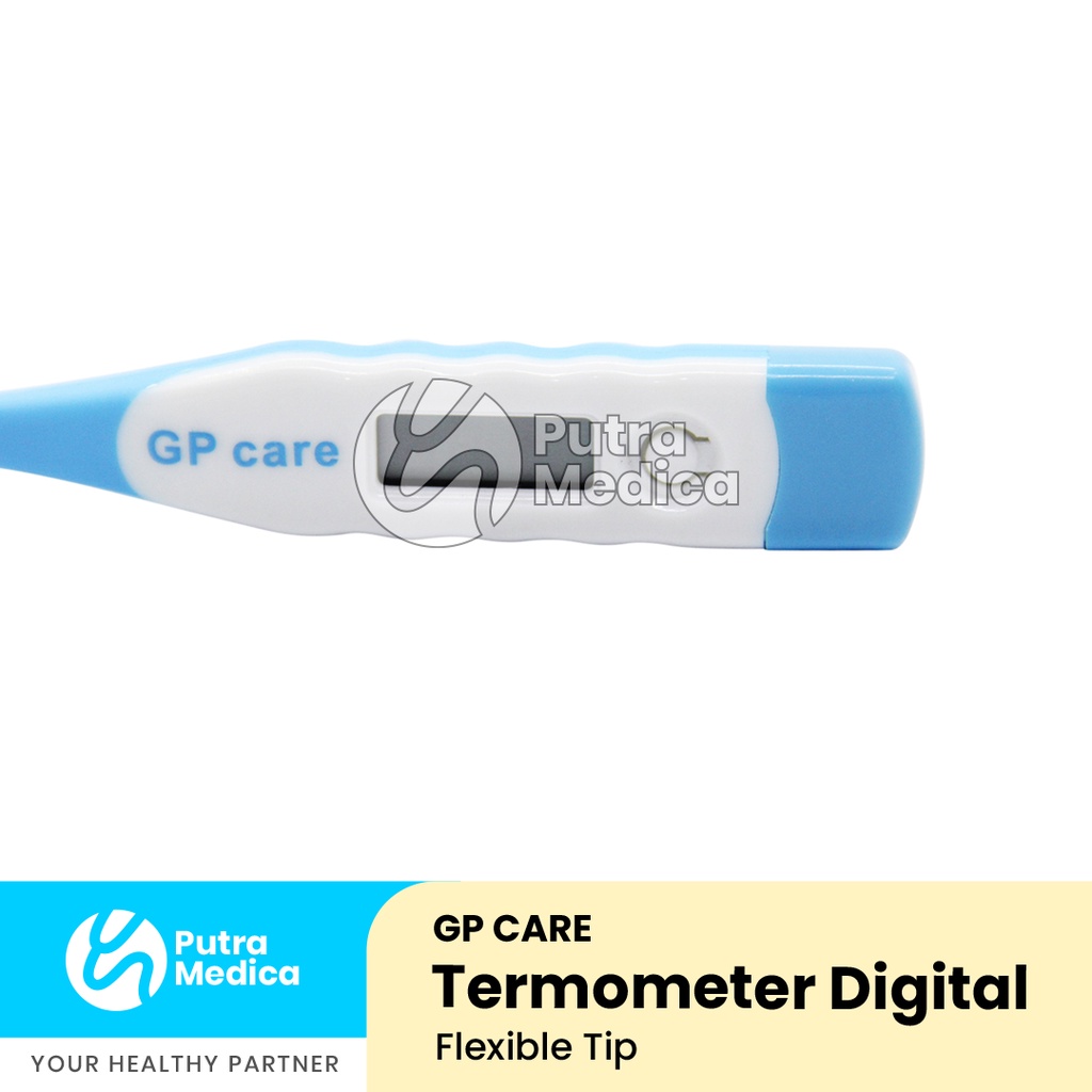 GP Care Termometer Digital Flexible Tip / Temp / Alat Ukur Suhu Tubuh