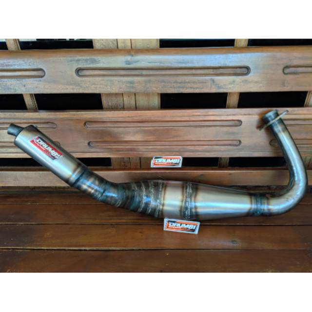 Knalpot rxking kupang cobra DRUM81 Klaten original