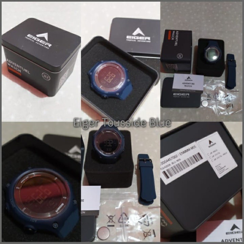 jam tangan tousside blue