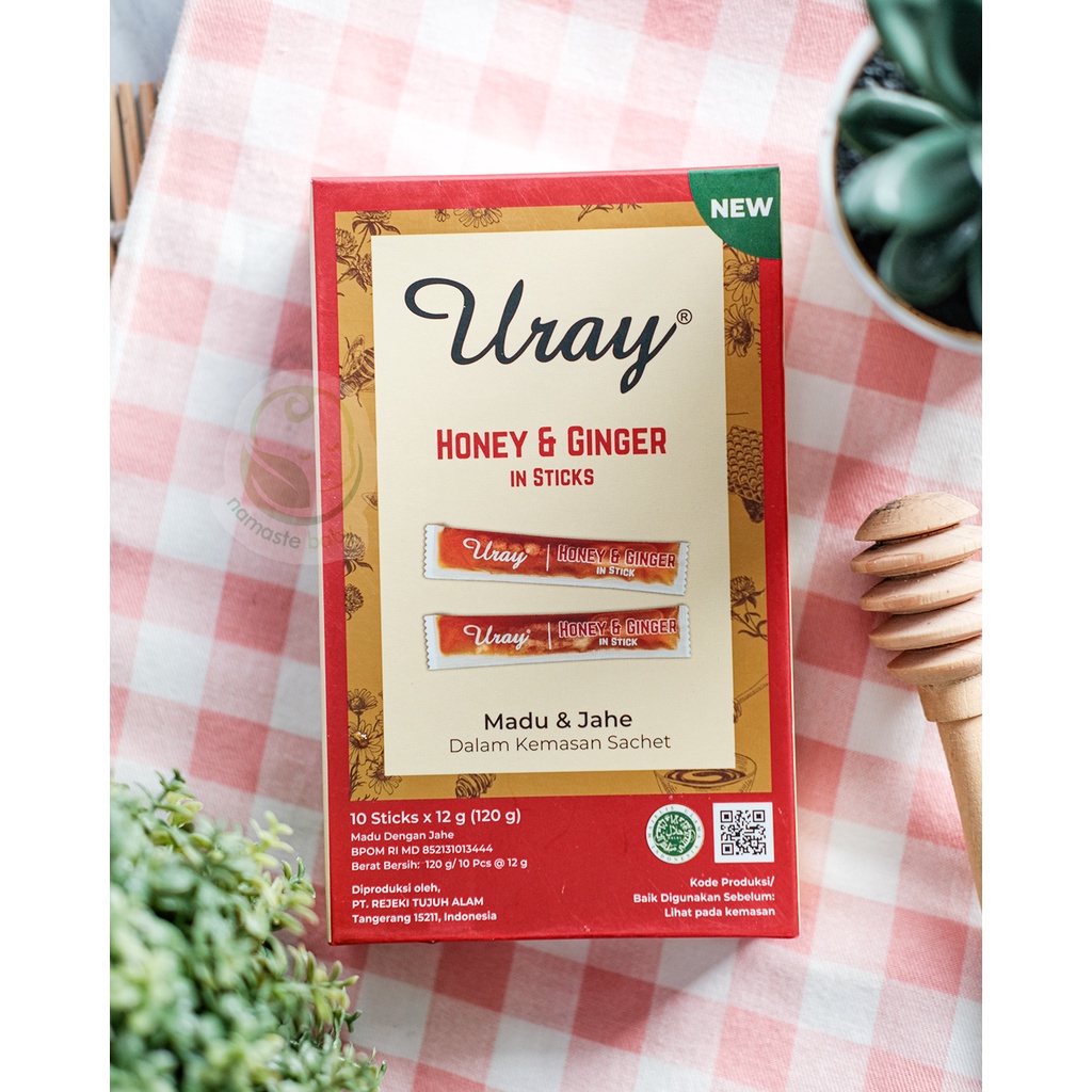 

MADU URAY SACHET - HONEY AND GINGER IN STICK 120GR