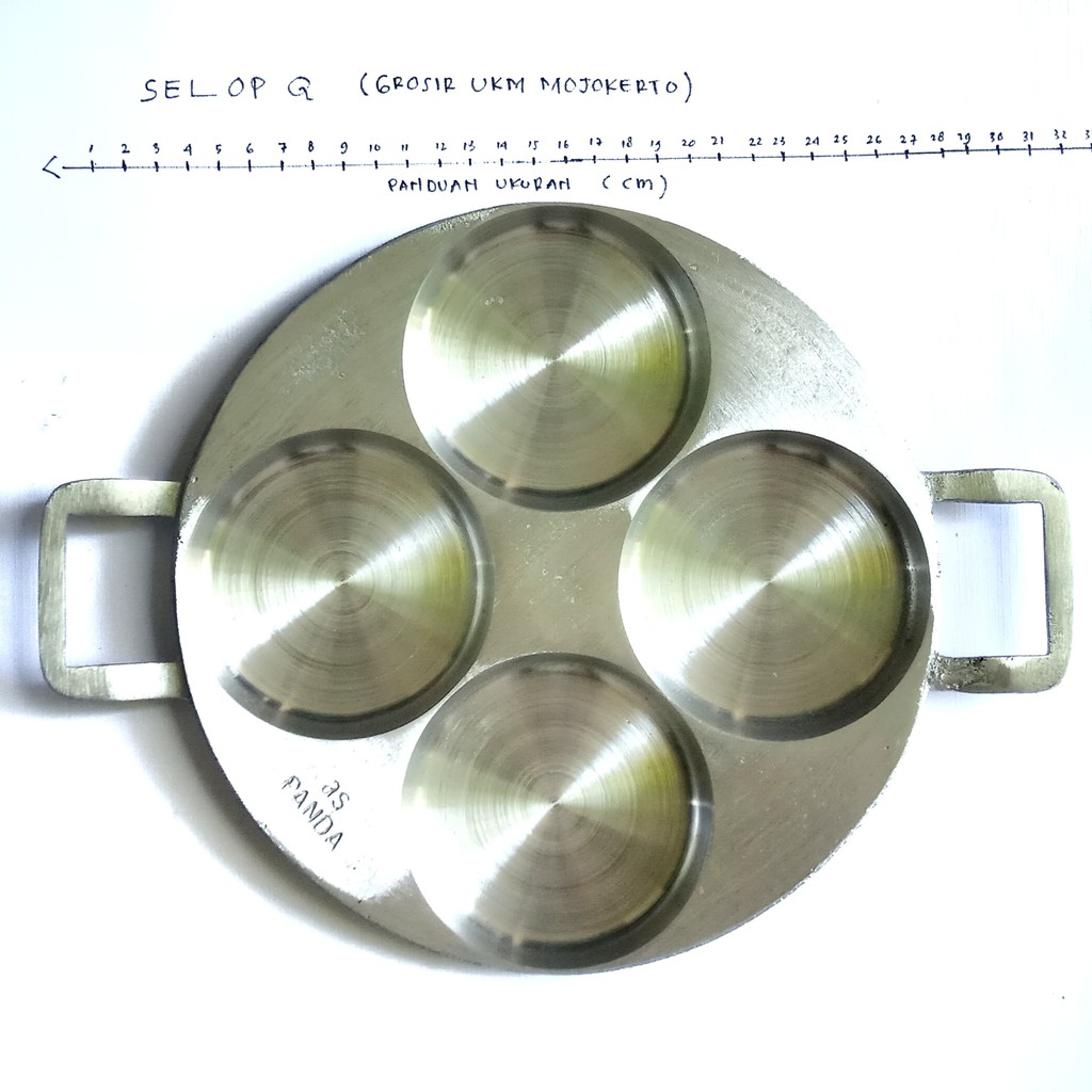 Cetakan Kue Serabi SR2432 - Cetakan Kue Lumpur Bikang Apem Selong Telur Cis Terang Bulan