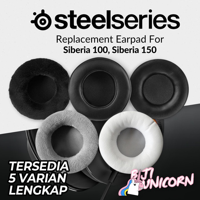 Earpad Earcup Ear Cushion Steelseries Siberia100 Siberia150 Bantalan