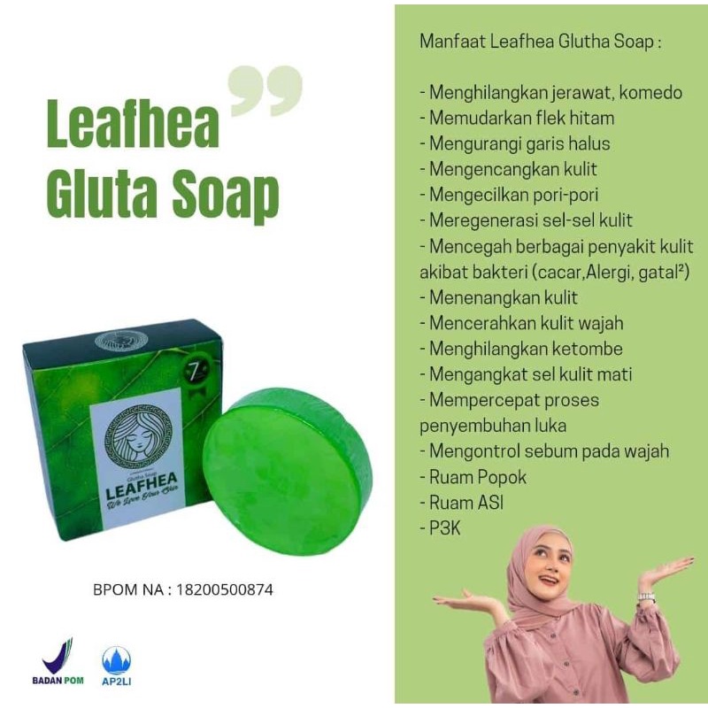 Gluta Soap Leafhea