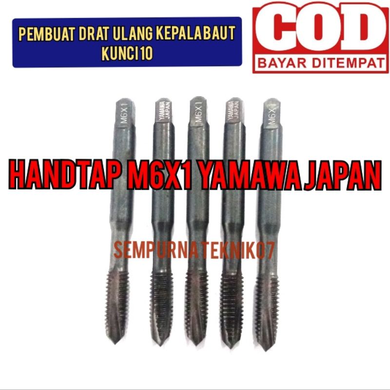 tap yamawa handtap pembuat drat ulang kepala baut kunci:10 tap yamawa japan