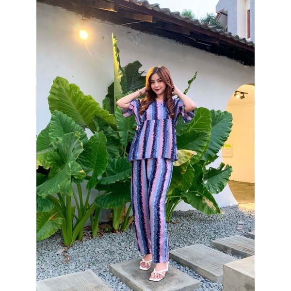 ONE SET KIMONO BY KANAYA - PIYAMA RAYON BUSUI FRIENDLY