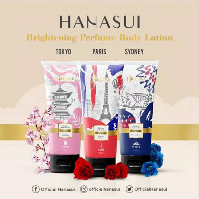 Hanasui Body Parfume / Hanasui Hand Body / Hanasui Body Care