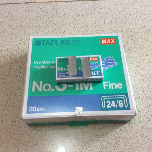 

Isi Staples No.3 Max