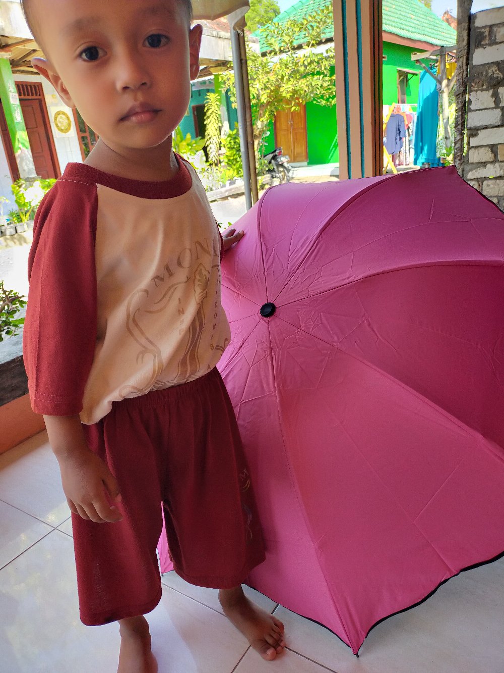 Payung Lipat 3d / Payung Berubah Motif / Payung Motif / Payung Import / Payung Mini / Umbrella