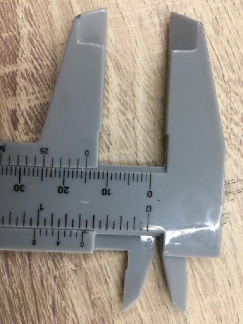 Jangka Sorong Plastik Murah Manual