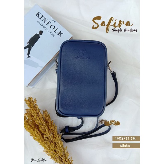 TAS SLEMPANG WANITA SAFIRA BIRU TSABITA