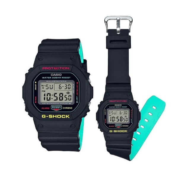 Jam G-Shock DW-5600CMB-1DR Hitam Original