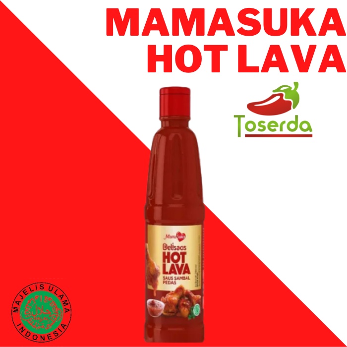

SAOS SAUS SAMBAL SAMBEL DELISAOS KOREA MAMASUKA HOT LAVA PEDAS ALL VARIAN HALAL