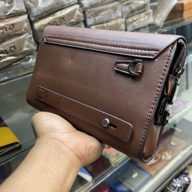 Handbag Tangan Clutch pria Tas card MontBlanc premium pria/wanita