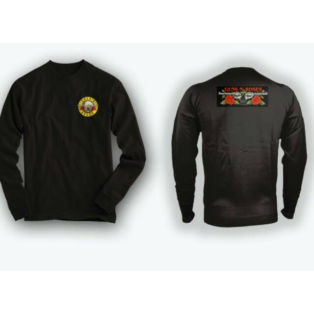 BIG SIZE 3XL 4XL...kaos lengan panjang/t shirt/baju keren BAND MUSIK METAL GUNS N ROSES
