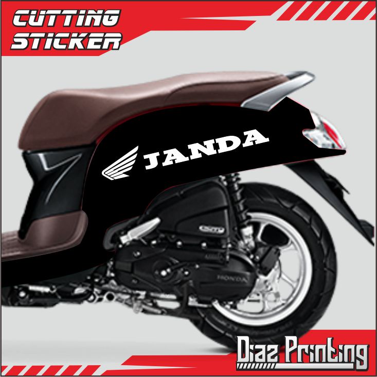 Jual Sticker Cutting Unik Body Motor Stiker Janda Shopee Indonesia