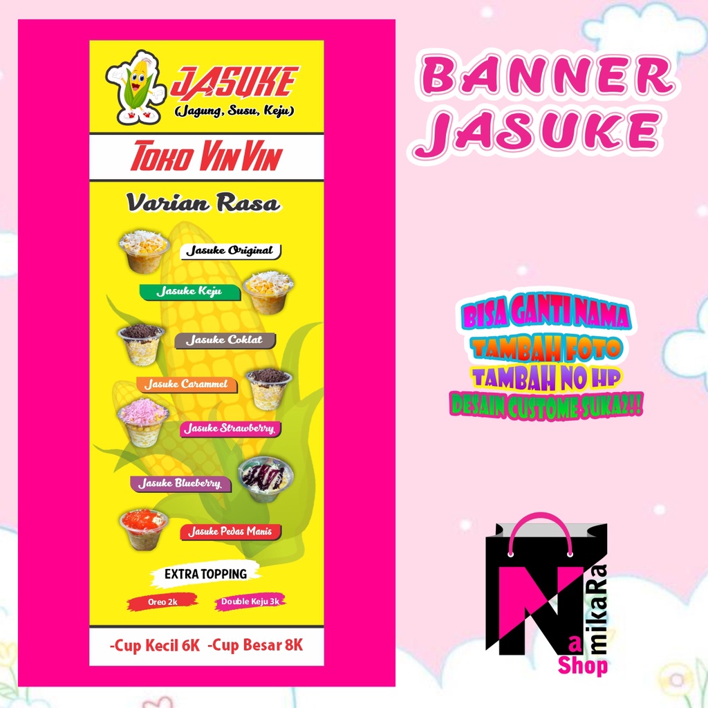 Banner Spanduk Backdrop Jasuke/ Cetak Spanduk Jasuke Murah/ Banner Jasuke Bisa COD