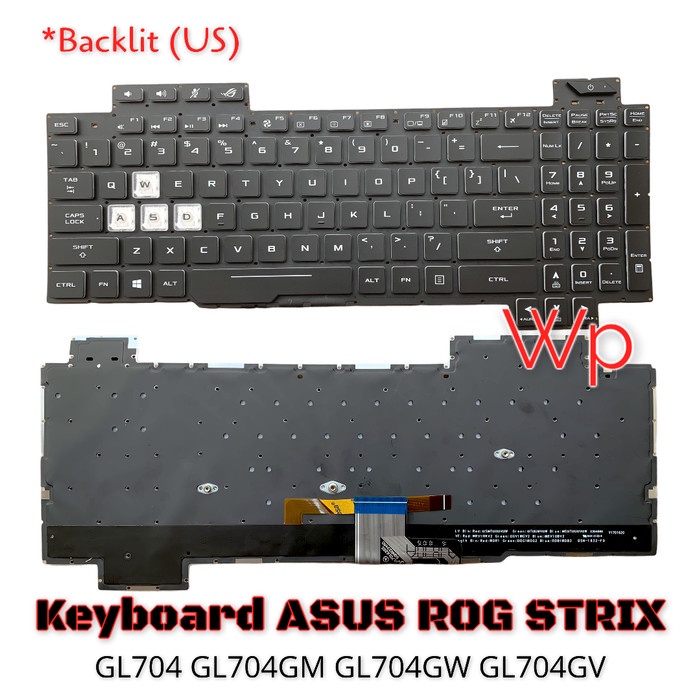 Keyboard Asus ROG Strix Scar II GL704 GL704GM GL704GW GL704GV