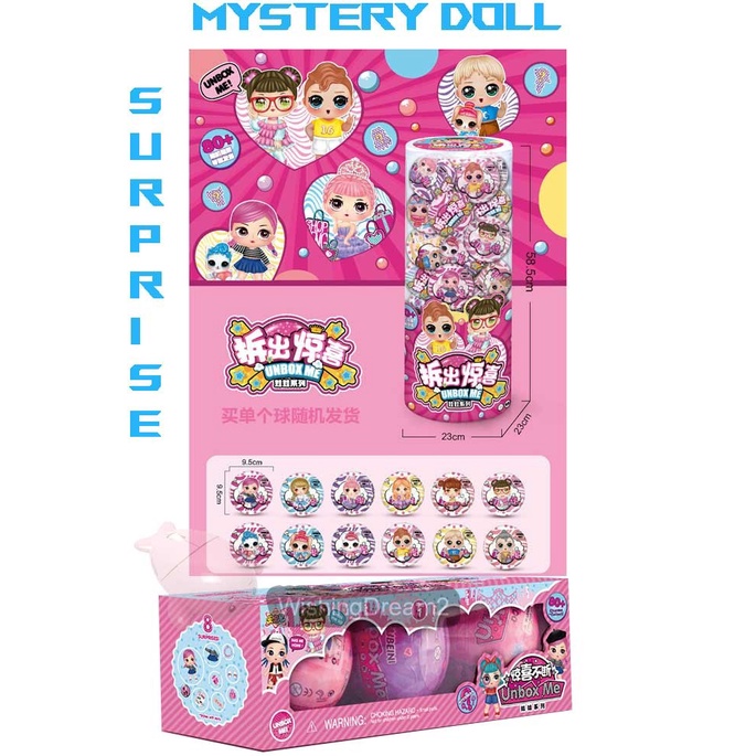 Unbox Me Mystery Box Supprise Doll Mainan Boneka Lucu - 906 - Random