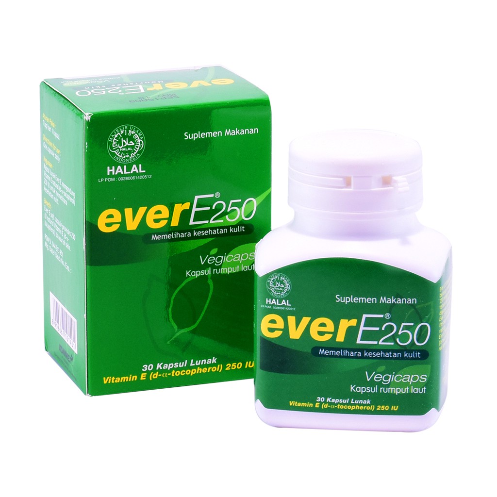 Ever E 250 30 Soft Capsule // Multivitamin Imun Tubuh