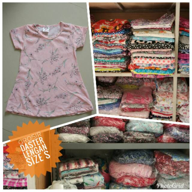 GROSIR DASTER LENGAN SIZE S (LUSINAN)