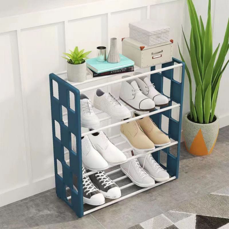 Rak Sepatu RST 304 4 Susun Frame Minimalis / Rak Sepatu Sendal Serbaguna