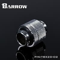 BARROW TBX2D-02 Extender Rotary M-M G1/4 Fitting - Silver