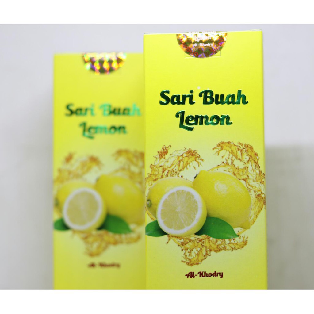 Al Khodry Sari Buah Lemon Jus Diet isi 500 ml Asli 100% Original Gratis Ongkir