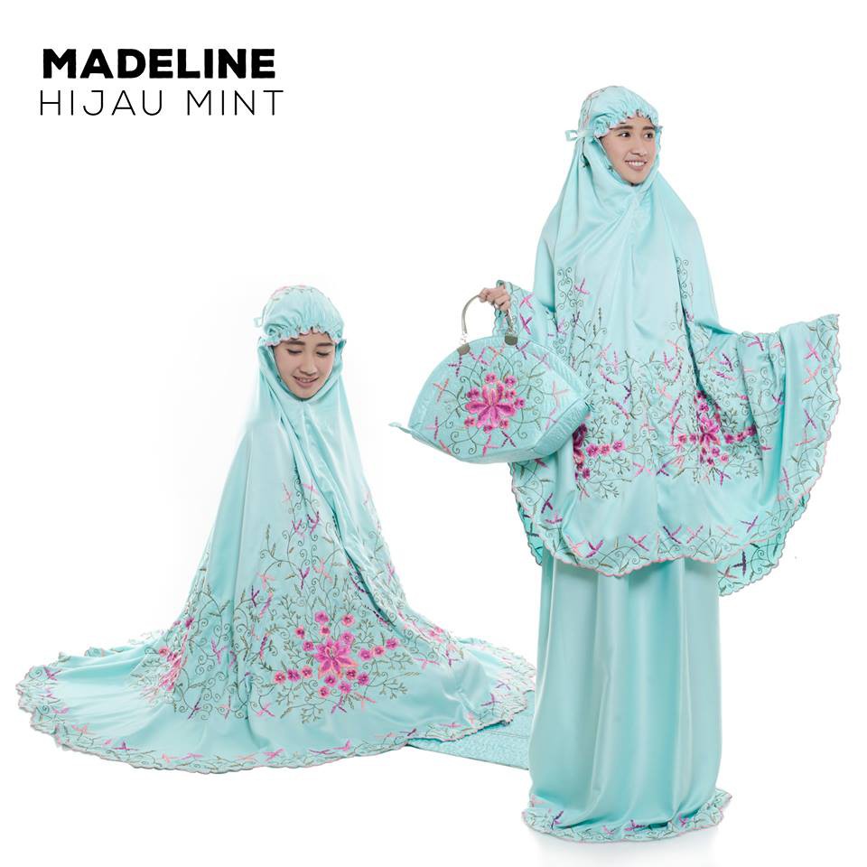 Mukena Dewasa Satin Behel Madeline