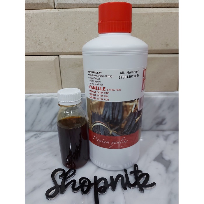 

Siap Kirim Jansen Vanilla Extract Fine Perisa Vanila Paste Wangi 100 Ml Repack