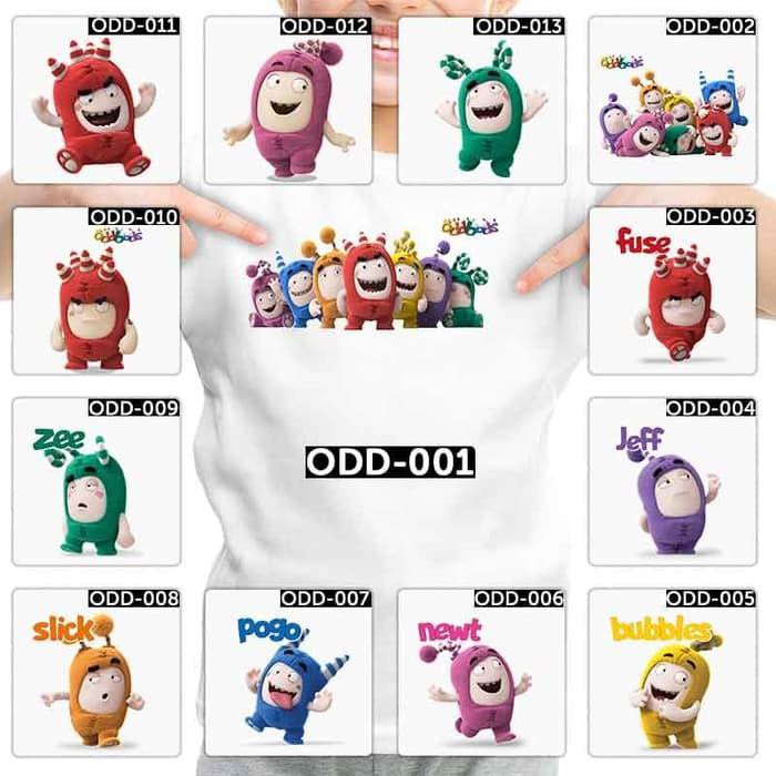 Baju ANAK ODDBODS | Kaos Cowo Cewe Laki Perempuan Pria Wanita - sz 3 Berkualitas