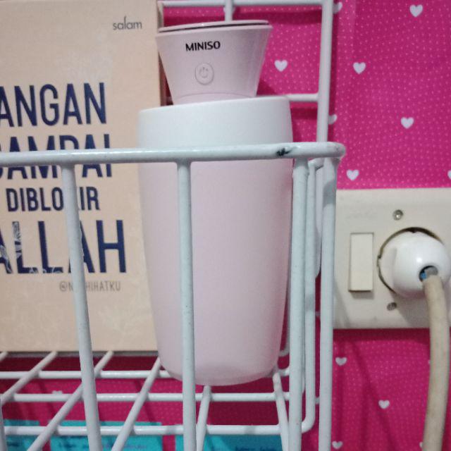 Taeyang-white Wall Grid Keranjang Gantung Hiasan Dinding Wire Mesh 60x40 Putih