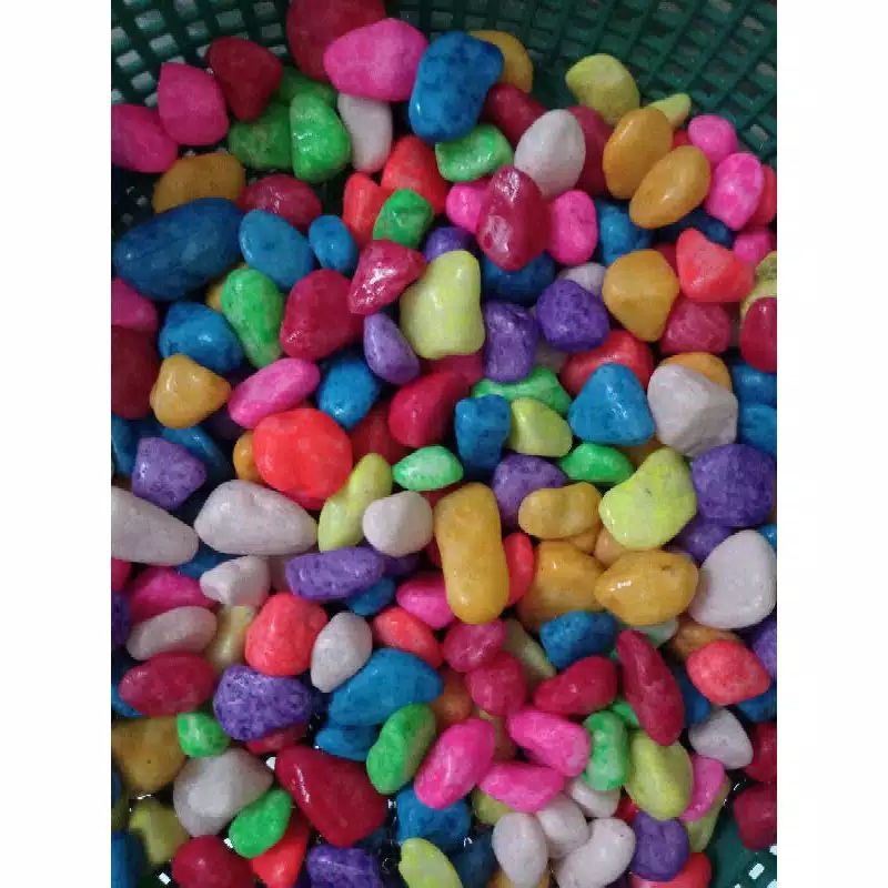 batu warna warni aquarium batu hias aquarium batu hiasan aquarium