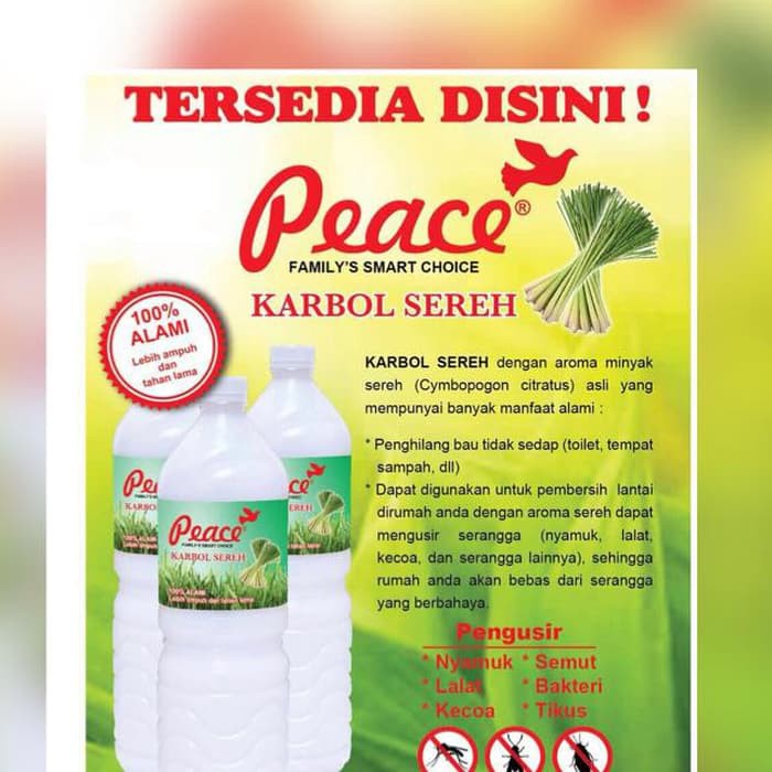 Karbol Sereh Merek Peace