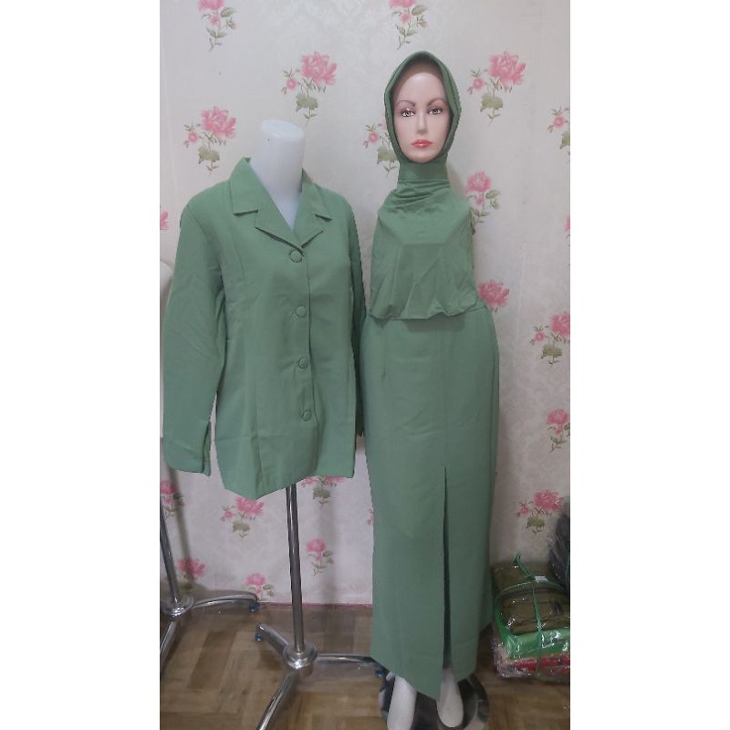 baju psh persit bahan semiwoll