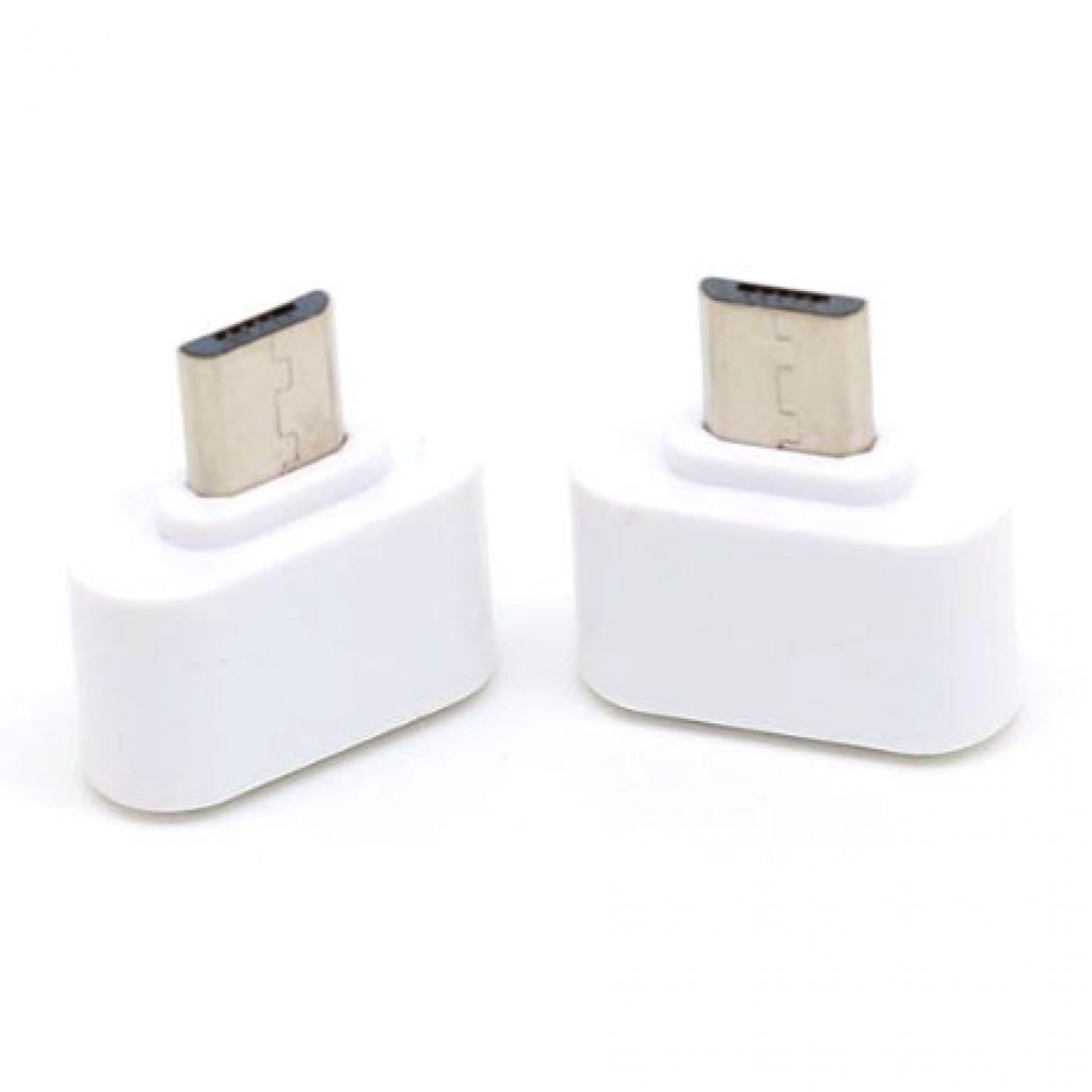 Mini OTG Adapter Micro USB ke USB Female Mini Smartphone Nyaman Tdk Mengganggu Penggunaan Handphone