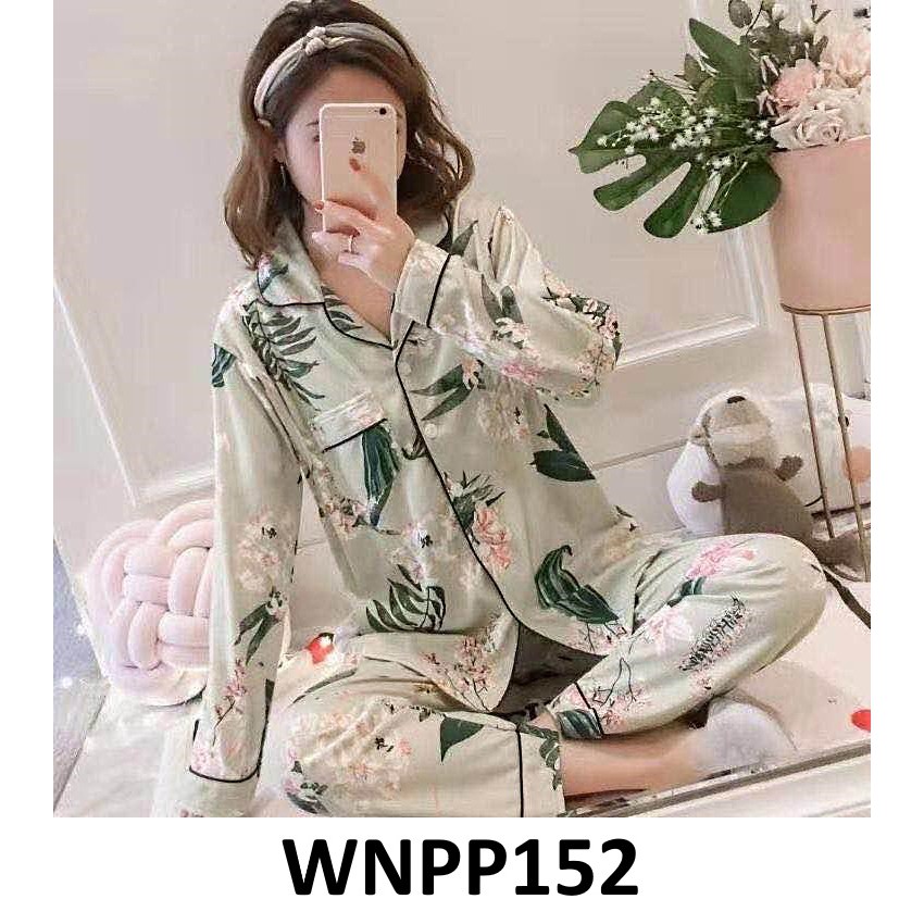 Piyama Wanita Baju Tidur Wanita Piyama Cewek Baju Tidur Kancing Depan - WNPP152