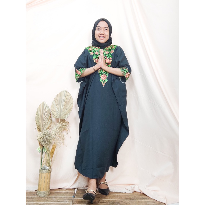 SB Collection Dress Maxi Kerina Longdress Kaftan Gamis Jumbo Casual Wanita