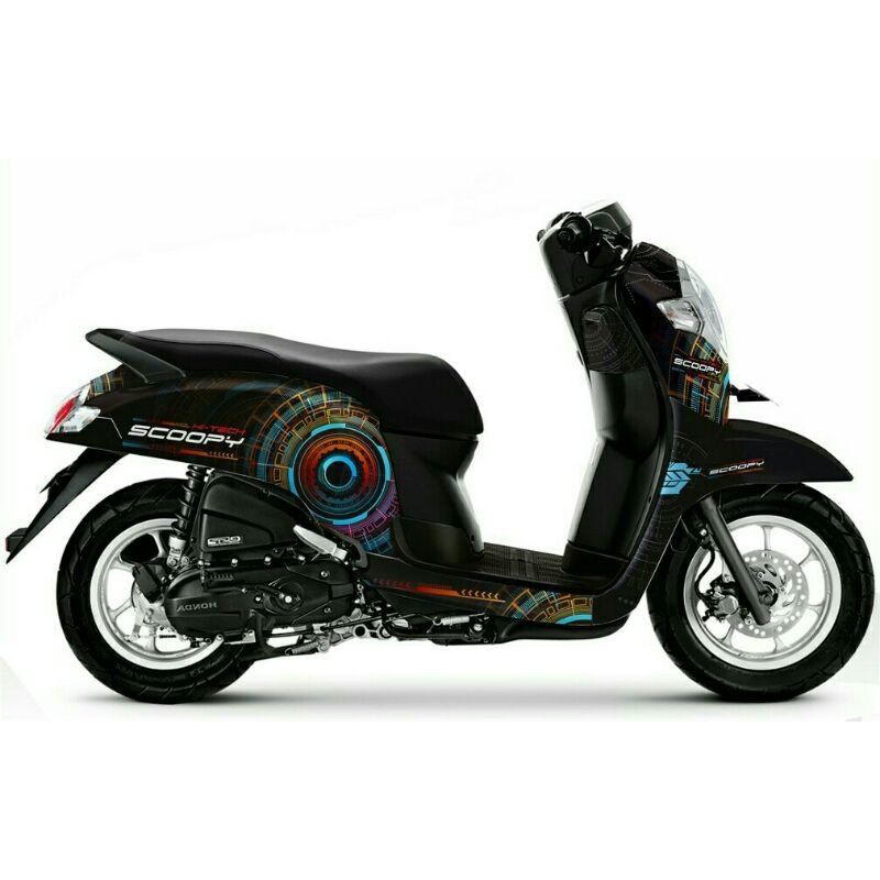 Decal scoopy Decal Scoopy full body Full Blok Decal Scopy Dekal New Fi