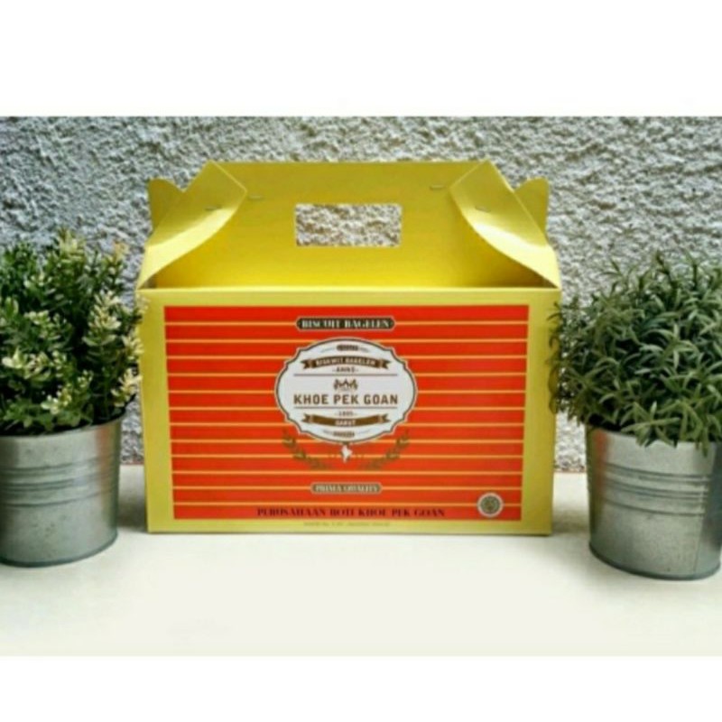 

Khoe Pek Goan Original Box - Khoe Pek Goan Bagelen Tipis Box Original
