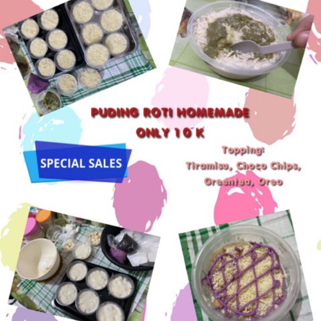 

PUDING ROTI HOMEMADE