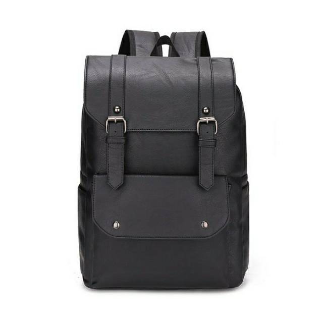 Tas Ransel Kulit Pria Backpack Import