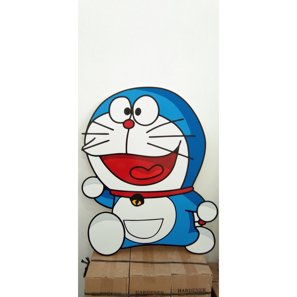 Ornamen Doraemon PVC Board Besar Jumbo