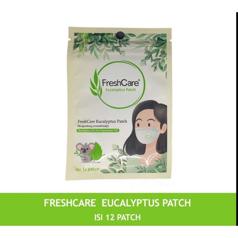 FreshCare Eucalyptus Patch 1 sachet isi 12 patch