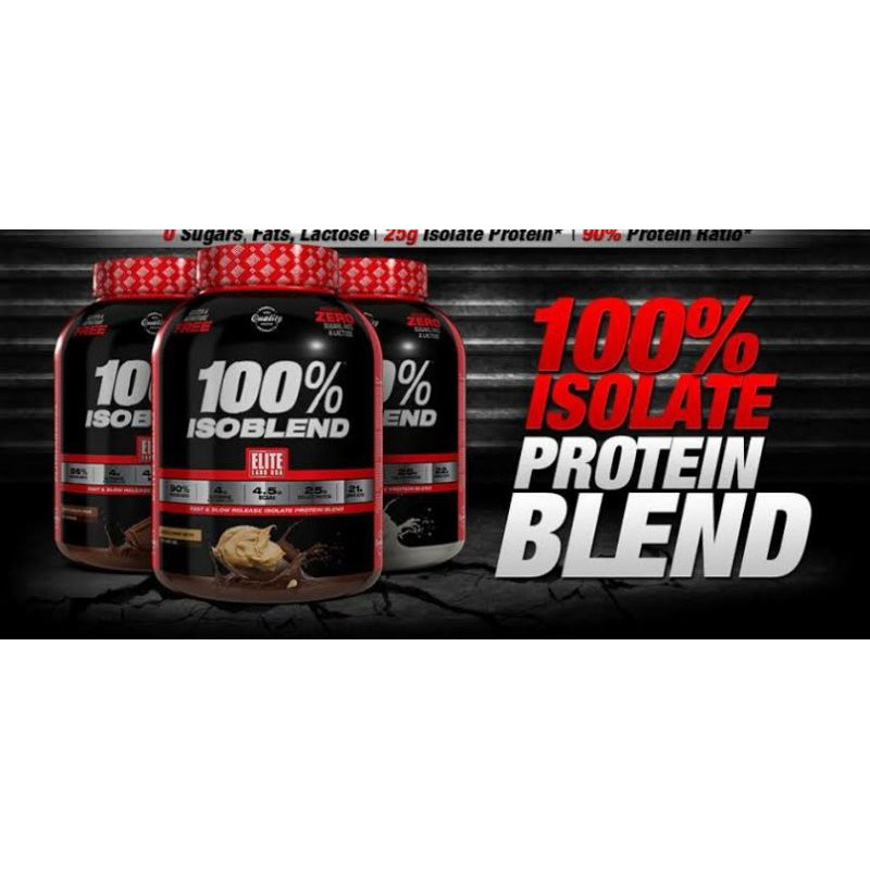 ELITELABS ISOBLEND 4 LBS WHEY PROTEIN ISOLATE ELITE LABS ISO BLEND ISOLATE PROTEIN GYM FITNES