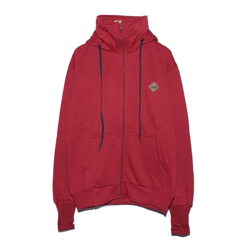 Jaket Pria Hoodie Zipper Ninja Polos Premium / Jaket Zipper Hoodie Ninja Fleece Tebal Premium