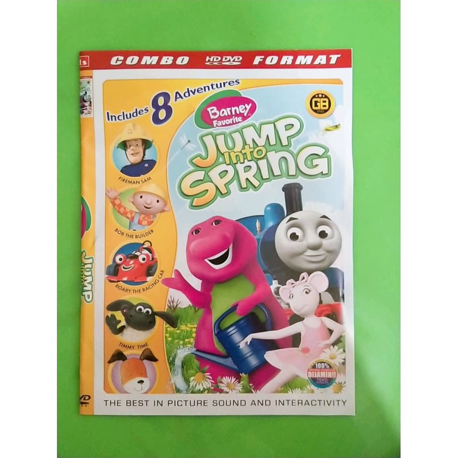 Termurah Promo Kaset Dvd Film Kartun Anak Anak Barney Dvd Dts Shopee Indonesia